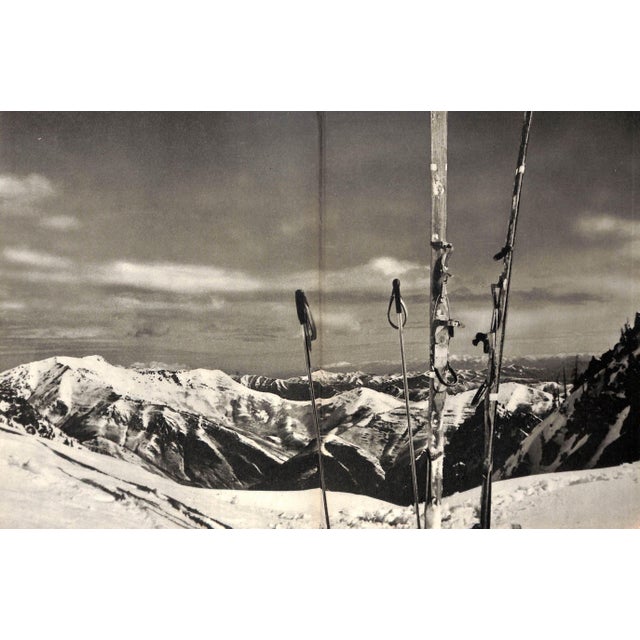 White "Skiing... East and West" Book 1946 Fischer, Helene [Photographed By] For Sale - Image 8 of 11