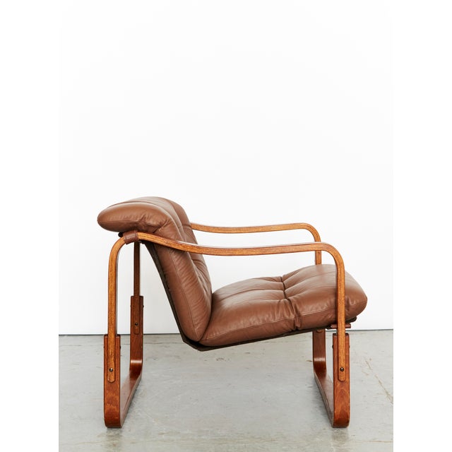 Mid-Century Modern Vintage Fjord Easy Chair by Ingmar Relling for Westnofa Furniture, 1960s For Sale - Image 3 of 18