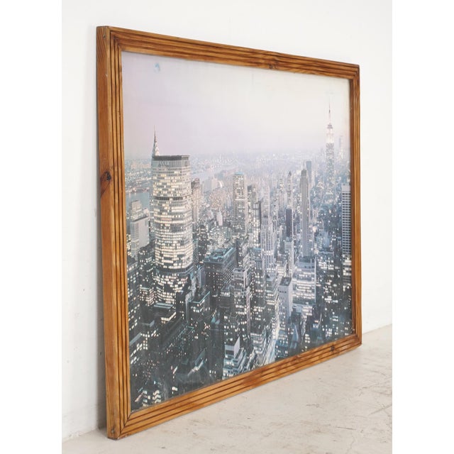 The PAN AM signage to the left of this piece was installed in 1963 and removed in 1992, while the World Trade Center...