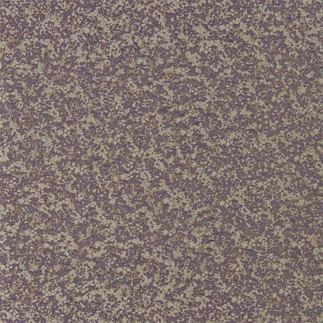 Harlequin Coral Wallpaper in Amethyst/Gilver For Sale