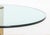 Modern Circular Glass Top Gilt Metal Coffee Table For Sale - Image 4 of 8