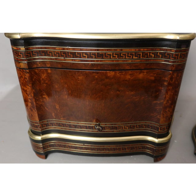 Tahan-Branded Liquor Cabinet in Paris and Baccarat, Set of 18 For Sale - Image 9 of 13