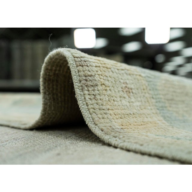 Textile Turkish Oushak Rug 8'4" x 10'6" #19392 For Sale - Image 7 of 8