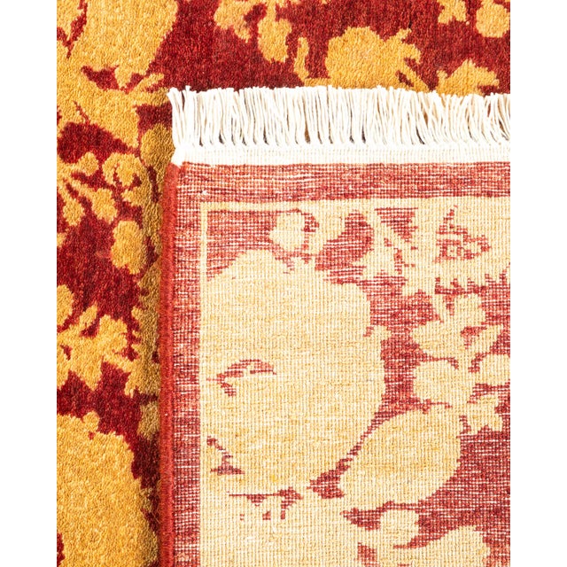 2000 - 2009 Mogul, One-of-a-Kind Hand-Knotted Area Rug - Red, 2' 8" x 6' 1" For Sale - Image 5 of 8