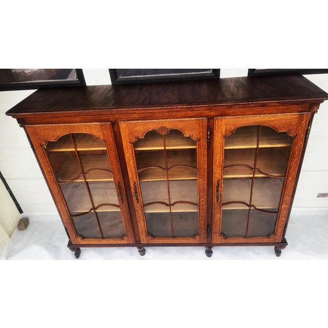 Bookcase in Oak with Adjustable Shelves, 1950s For Sale - Image 4 of 18
