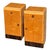 Art Deco Birds Eye Maple Bedside Tables, 1930s, Set of 2 For Sale - Image 4 of 12