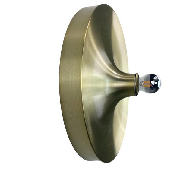 1970s Space Age Wall Disc Light from Cosack Leuchten, 1970s For Sale - Image 5 of 16