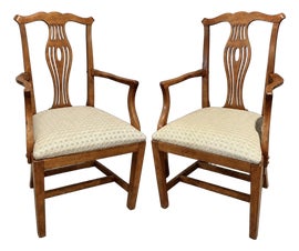 Example of Georgian Chair and Ottoman Sets