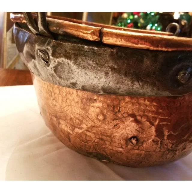 1940s Hammered Spanish Copper Kettle With Handle Chairish