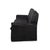 Three-Seater Sofa in Black Leather from Musterring For Sale - Image 10 of 11