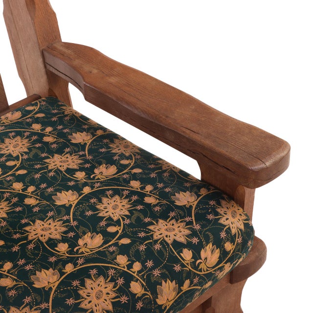 Wood A French Heavy Oak Brutalist Style Open Arm Sofa Frame, C. 1960. For Sale - Image 7 of 8