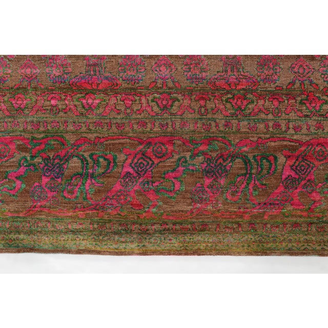 Contemporary Contemporary Oversized Agra Style Floral Wool Rug by Rug & Kilim, India For Sale - Image 3 of 10