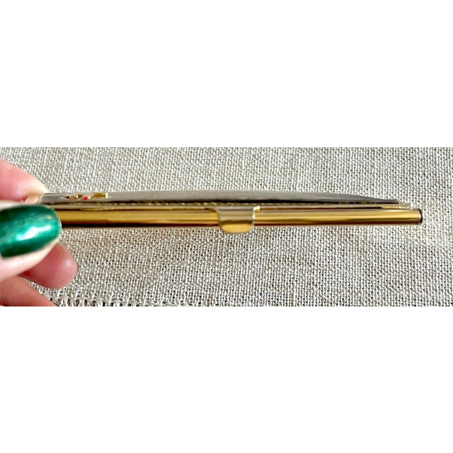 1990 Fifa World Cup Souvenir Gold Card Holder Cigarette Case Italia ‘90 Italy For Sale - Image 10 of 11