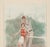 This is a vintage French print for the tennis player with a sense of humor. It originally was an illustrative print that...