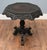 Carved Burmese Side Table Harwood Mayanmar Burma Colonial Furniture For Sale - Image 10 of 10