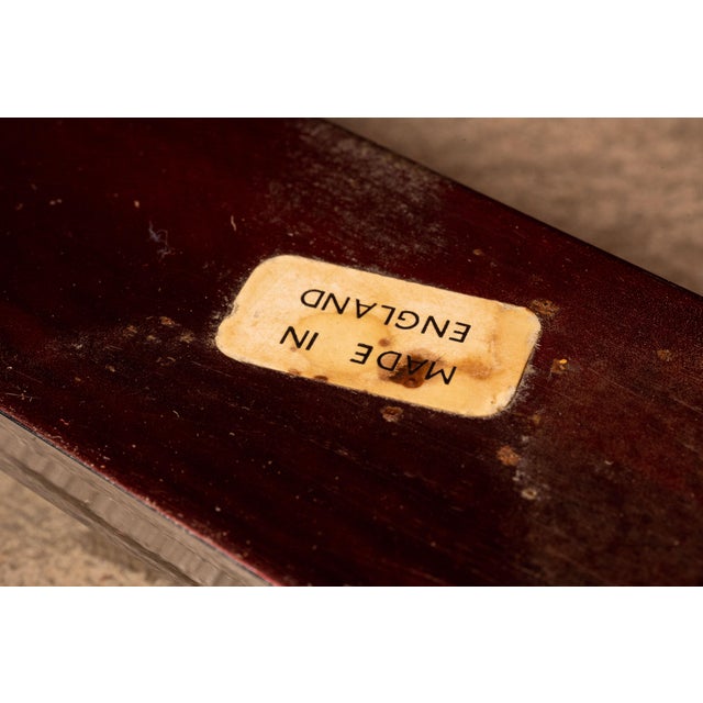 Metal 1960s Modernist "Bradfield" Upholstered Chaise Lounge in Red by Merrow For Sale - Image 7 of 7