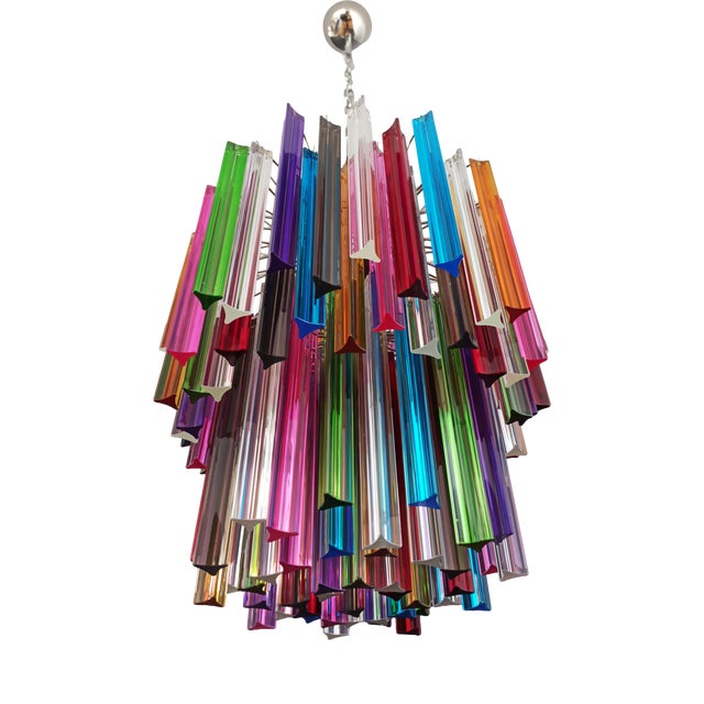 Vintage Mariangela Murano Pendant Light, 1990s For Sale