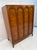 Thomasville Mid-Century Sculptural Arched Walnut and Burlwood Highboy Dresser by Thomasville For Sale - Image 4 of 17