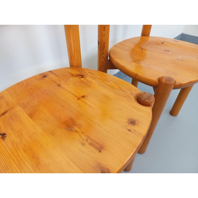 Wood Vintage Scandinavian Pine Chairs from Rainer Daumiller, 1970s, Set of 2 For Sale - Image 7 of 18