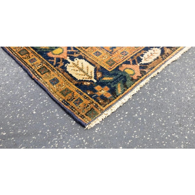 Late 19th Century Antique Senneh Rug 3'6'' x 4'8'' For Sale - Image 5 of 11