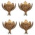 Danish Brutalist Wall Sconces in Flame Cut Brass from Holm Sørensen, 1960s, Set of 4 For Sale - Image 12 of 12