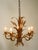 1970s Vintage Gold-Plated Metal Chandelier from Hans Kögl, 1970s For Sale - Image 5 of 18