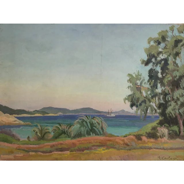 Painter born in Geneva in 1868. Died in 1965. This piece has an attribution mark, I am sure that it is completely...