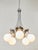 Mid 20th Century Styled After Scolari Vintage Chrome Pendant Chandelier For Sale - Image 10 of 10