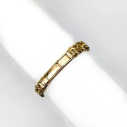 Watch, Gold, 14K, 19.09g (Of which precious metal: approx. 7.7g), Length: 17cm, Width: 17mm, Good condition, Contains...