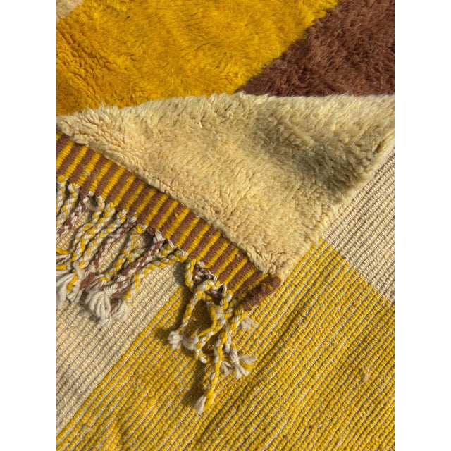 Moroccan Mrirt Wool Rug, 2010s For Sale - Image 4 of 10
