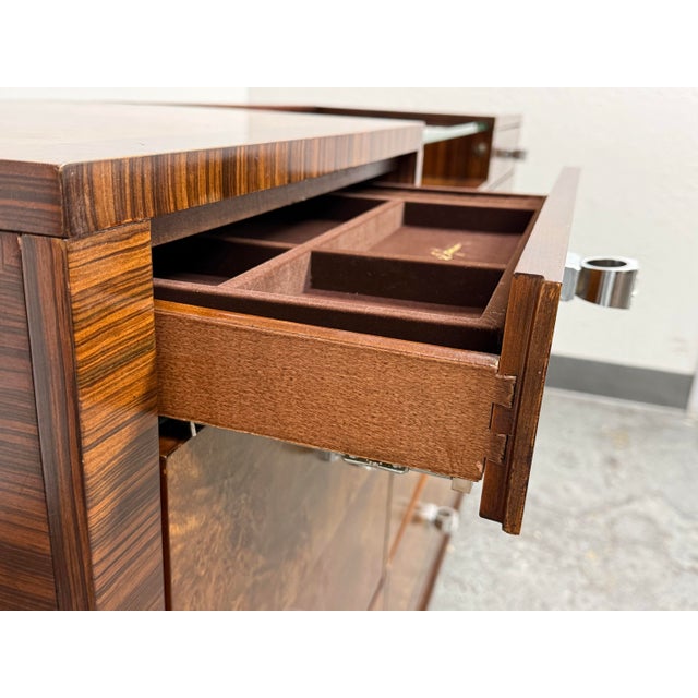 Michael Amini for Aico Cloche Sideboard, Bourbon For Sale - Image 10 of 12