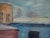 Very large and colorful watercolor painting by Helen Sophia Barth, circa 1950s. This piece features an abstracted...