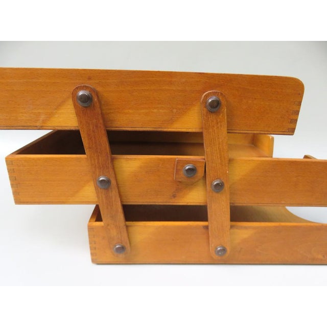 Vintage Bauhaus Desk Storage Rack, 1930s For Sale - Image 11 of 17