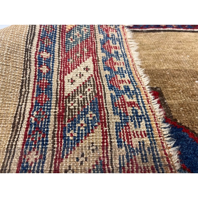 Fine Antique Kuba Rug 3’11" X 6’4" For Sale In New York - Image 6 of 6