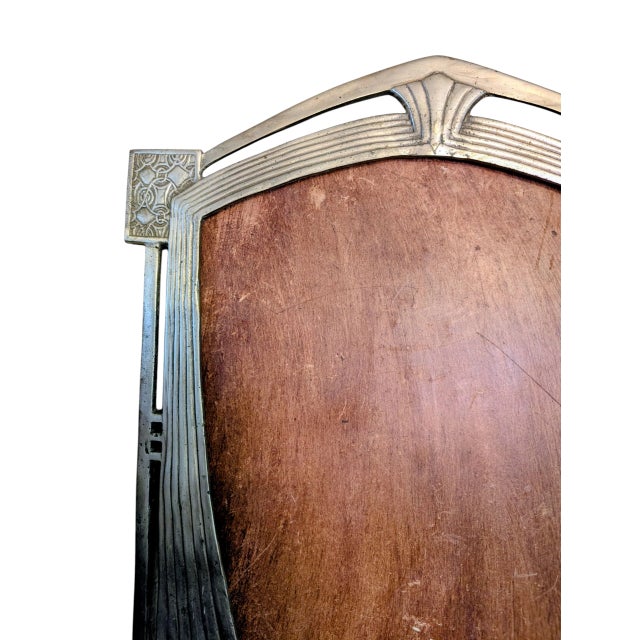 Striking vintage picture or mirror frame with Art Nouveau Jugendstil vibes. I believe this piece to be mid-century so only...