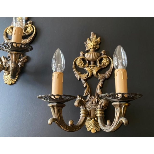 Vintage Wall Lights, 1960s, Set of 2 For Sale - Image 6 of 12