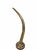 Vintage Mid Century Oversized Brass Elephant Tusk Horn Bold mid century sculpted decorative brass elephant tusk/horn. This...
