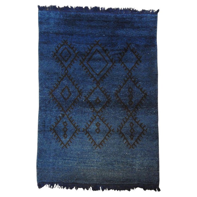 Berber High Pile Rug, 1970s For Sale - Image 11 of 11