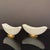 KPM Porcelain 1950s Pair of KPM Porcelain "Flower Boat" Footed Vases For Sale - Image 4 of 6
