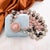 Vintage French Pink and Brown Glass Bead Statement Necklace, 1950s For Sale - Image 12 of 12