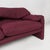 Textile Italian Modern Burgundy Fabric Maralunga Sofa by Vico Magistretti for Cassina, 1970s For Sale - Image 7 of 14