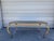 1950s French Gilt Iron and Mirrored Cocktail Table For Sale - Image 11 of 12