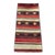 Neutral Multi Colour Small Kilim Rug For Sale