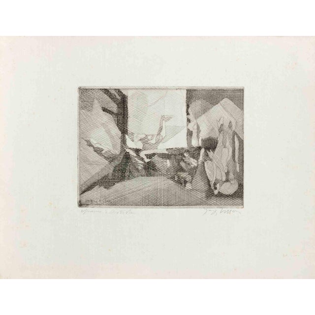 Jacques Villon, Caprice Normand, 1930, Etching For Sale