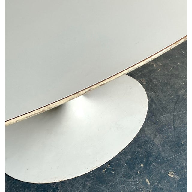Mid-Century Modern Vintage Boho Knoll Saarinen Tulip Table For Sale - Image 3 of 12