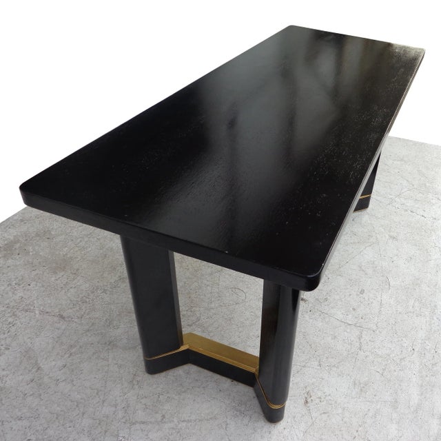 1940s Art Deco Style Console Table For Sale - Image 5 of 8