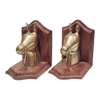 Vintage Mid Century Horse Bookends - Set of 2 For Sale