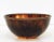 Mid 20th Century Mid 20th Century Faux Tortoise Lucite Round Bowl With Brass Edge From France For Sale - Image 5 of 12