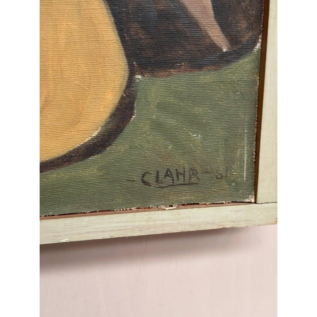 Emil Clahr, Spansk, 1961, Oil on Canvas, Framed For Sale - Image 6 of 17
