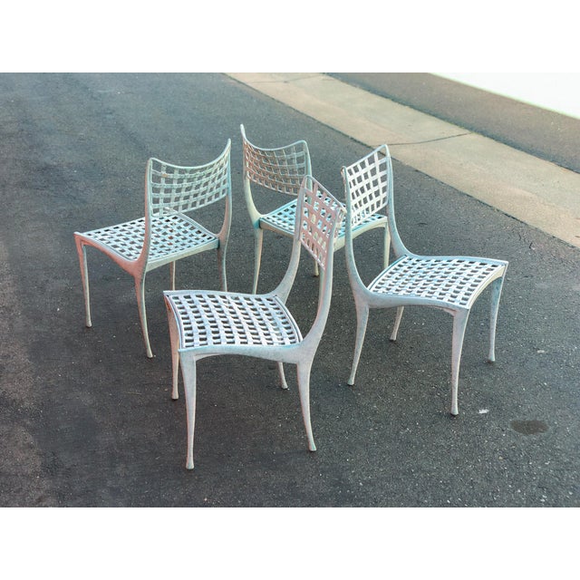 Dan Johnson Brown Jordan Sol Y Luna Patio Chairs Set Of 4 Chairish
